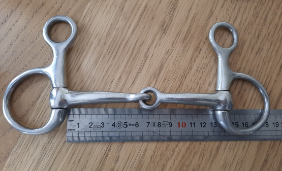 mors Baucher inox 125 mm occasion