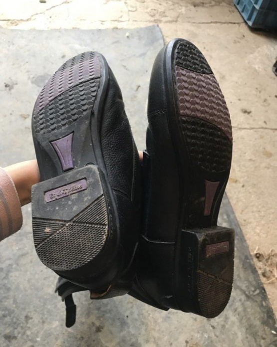 Bottes équitation Equithème noir T41 neuf occasion