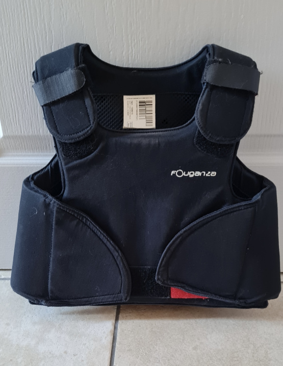 Gillet de protection dorsale Fouganza (8 ans) occasion