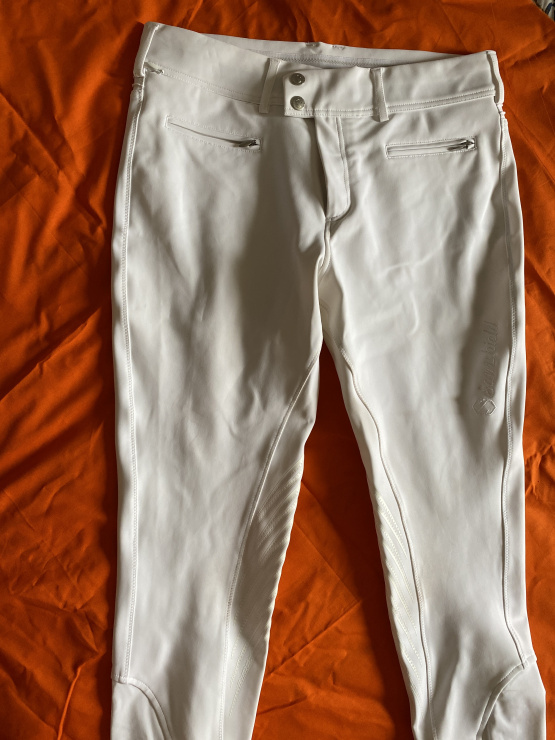 Pantalon équitation Samshield blanc (40) occasion
