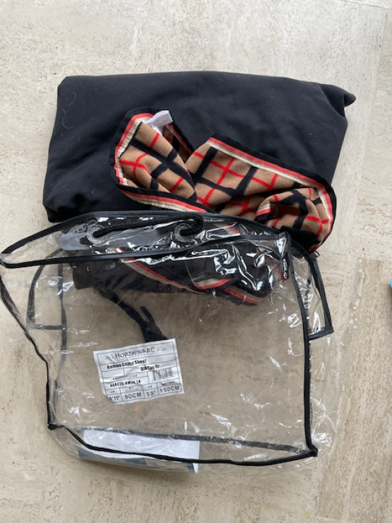 Couvre-reins Horseware polaire & imperméable 90cm (neuf) occasion