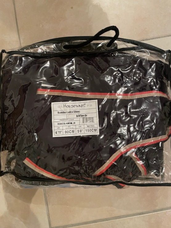 Couvre-reins Horseware polaire & imperméable 90cm (neuf) occasion