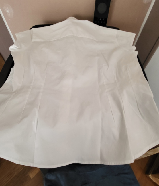 Chemise concours Tattini  blanche (XL) occasion
