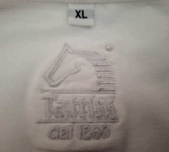 Chemise concours Tattini  blanche (XL) occasion