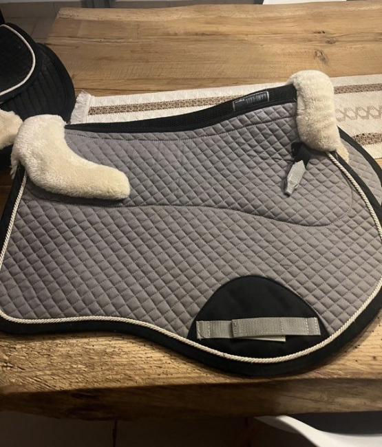 Tapis de selle Lami-Cell gris (cheval) occasion