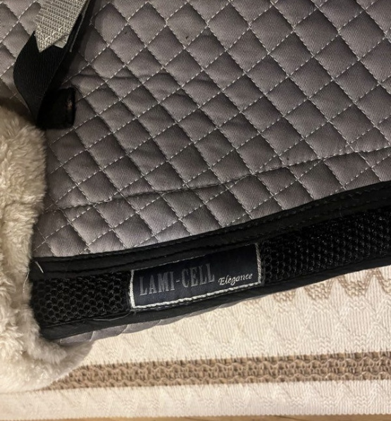 Tapis de selle Lami-Cell gris (cheval) occasion