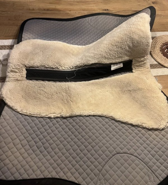 Tapis de selle Lami-Cell gris (cheval) occasion
