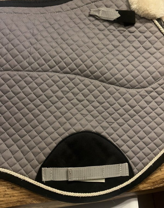 Tapis de selle Lami-Cell gris (cheval) occasion