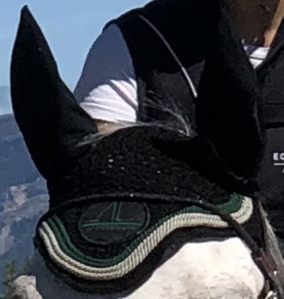 Couvre-reins imperméable doublé + bonnet Alexandra Ledermann (145 cm) occasion