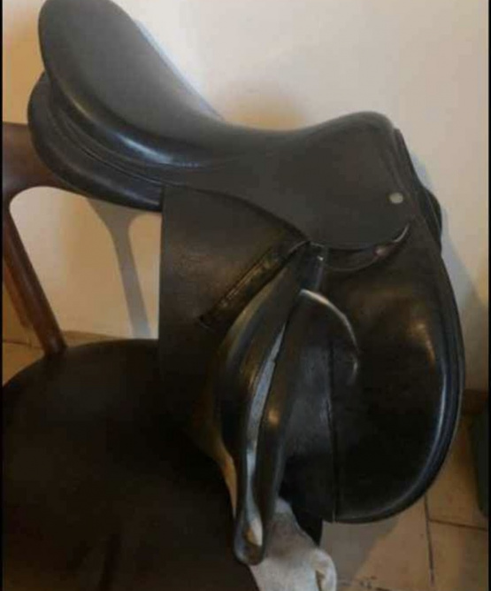 Selle mixte Devoucoux Biarritz 17,5 cm occasion
