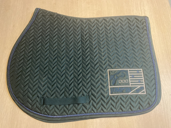 Tapis de selle Jump’in vert (poney) occasion