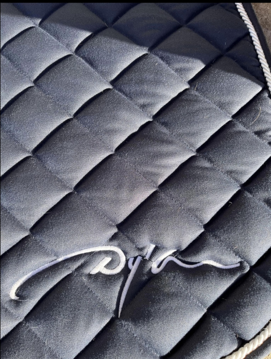 Tapis de selle Dy’on bleu (cheval) occasion