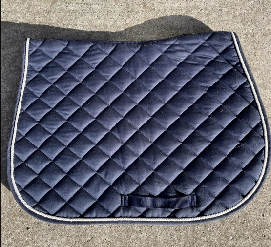 Tapis de selle Dy’on bleu (cheval) occasion
