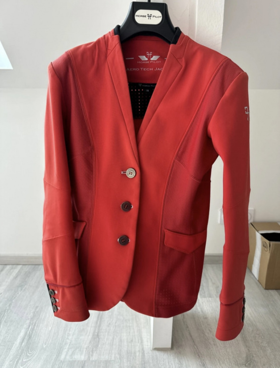 Veste concours Horse Pilot rouge (38) occasion