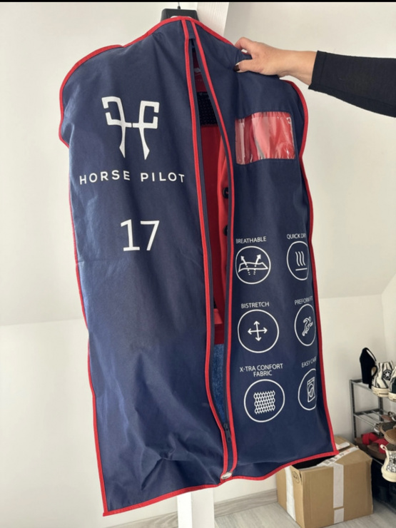 Veste concours Horse Pilot rouge (38) occasion