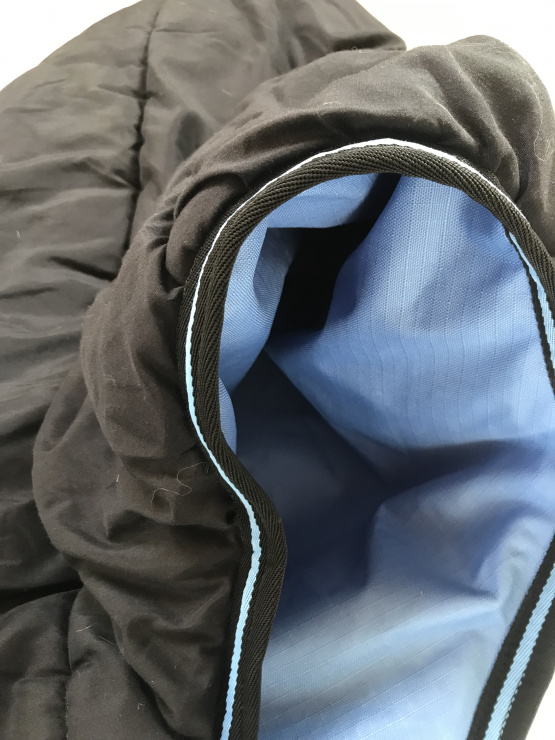 Couverture Equitheme Imperméable noir 130 cm occasion