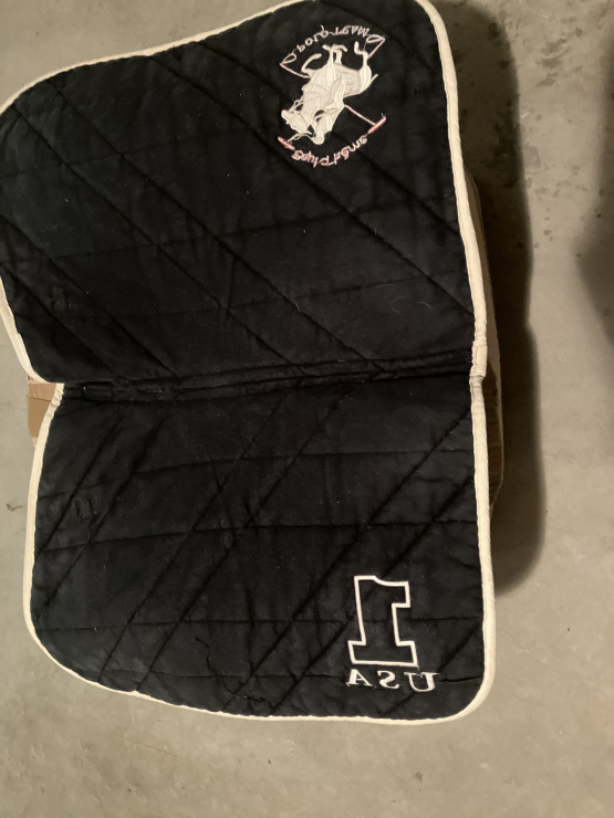 Tapis de selle Equithème bleu occasion