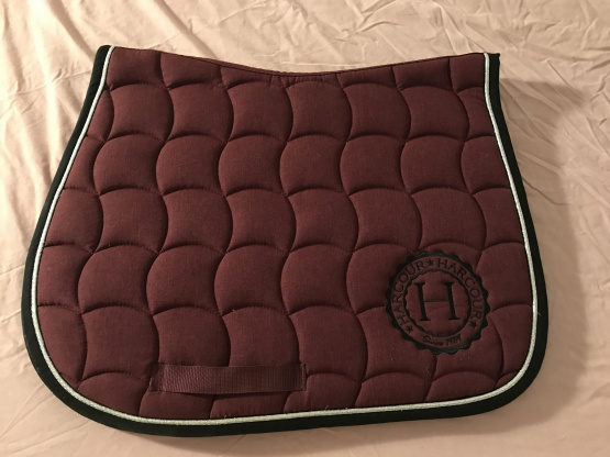 Tapis de selle Harcour Bordeaux occasion