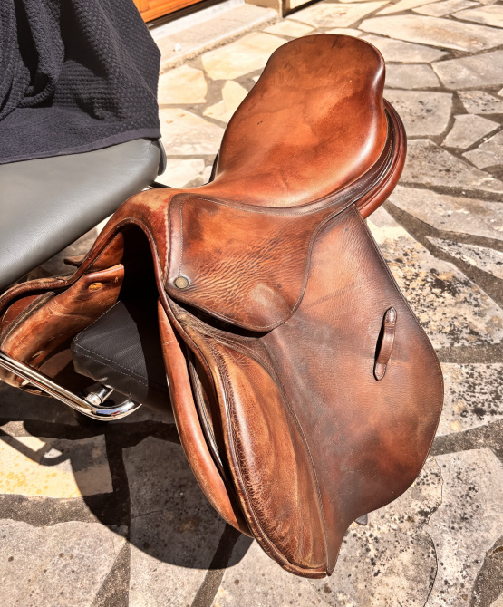 Selle obstacle Bruno Delgrange 17,5 pouces occasion