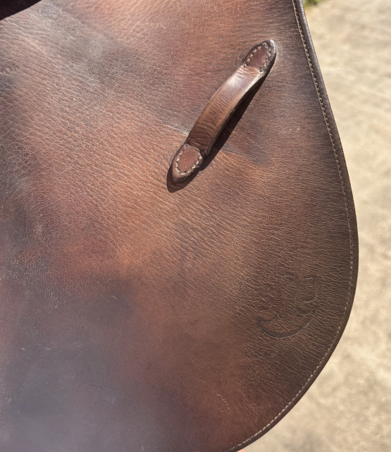 Selle obstacle Bruno Delgrange 17,5 pouces occasion