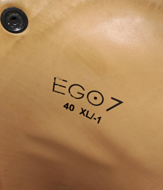 Bottes équitation Ego7 cuir noir (40) occasion