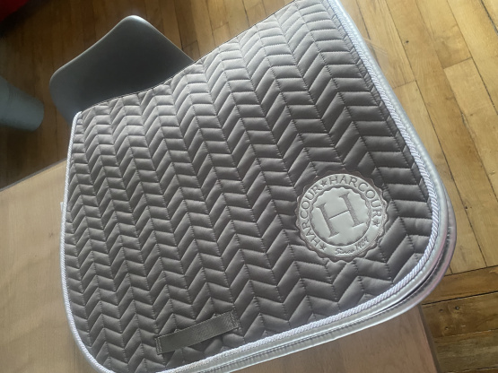Tapis de selle Harcour gris (cheval) occasion