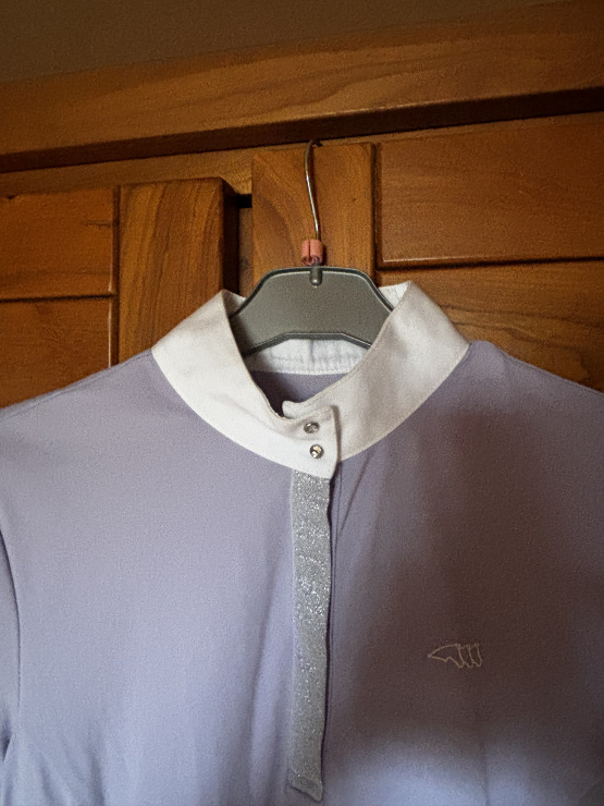 Polo concours Equiline violet (M) occasion