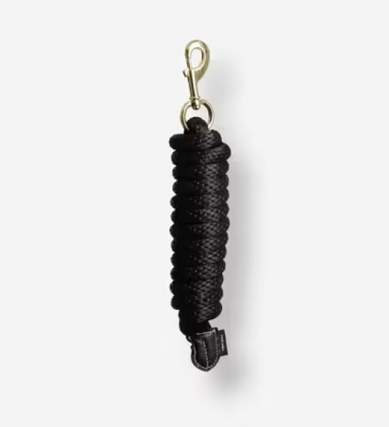 Licol Fouganza moumoute + longe noir et or (cheval) occasion