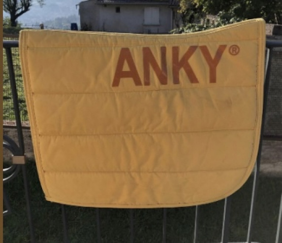 Tapis de selle Anky jaune occasion