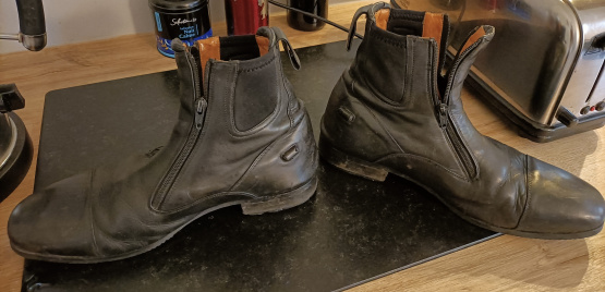 Bottines Tredstep noir occasion