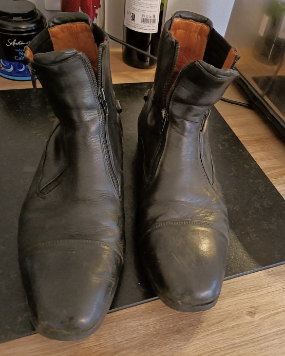 Bottines Tredstep noir occasion
