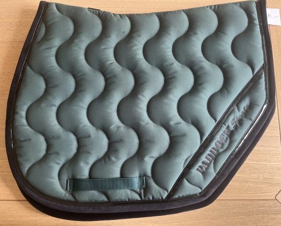 Tapis de selle Paddock sport vert (cheval) neuf occasion