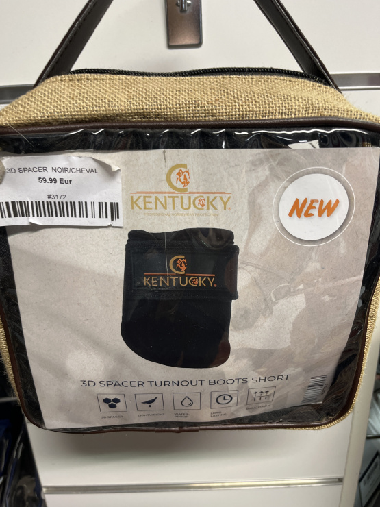 Protège boulets Kentucky noir (cheval) neuf occasion