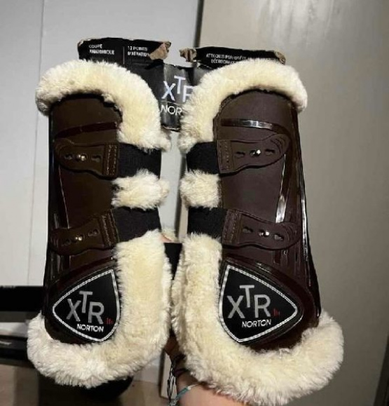 Guêtres Norton XTR marron (full) neuf occasion