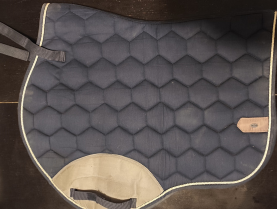 Tapis de selle Showmaster Basic Pro bleu (poney) occasion