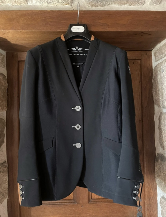 Veste concours Horse Pilot aerotech noir (38) occasion