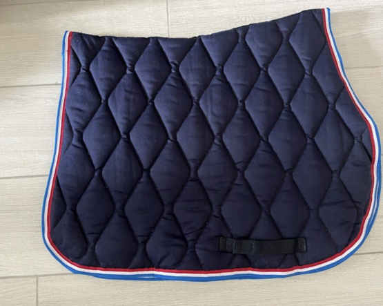 Tapis de selle Fouganza bleu (cheval) neuf occasion