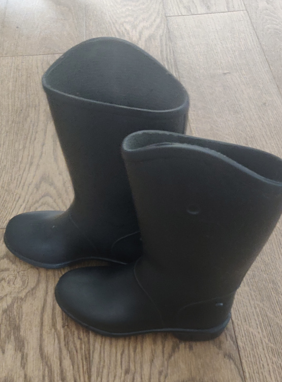 Bottes équitation Fouganza noir (27) occasion
