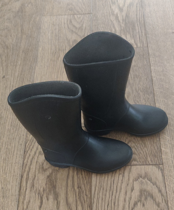 Bottes équitation Fouganza noir (27) occasion