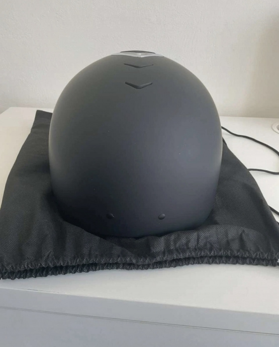 Casque équitation HKM noir (61-63) neuf occasion