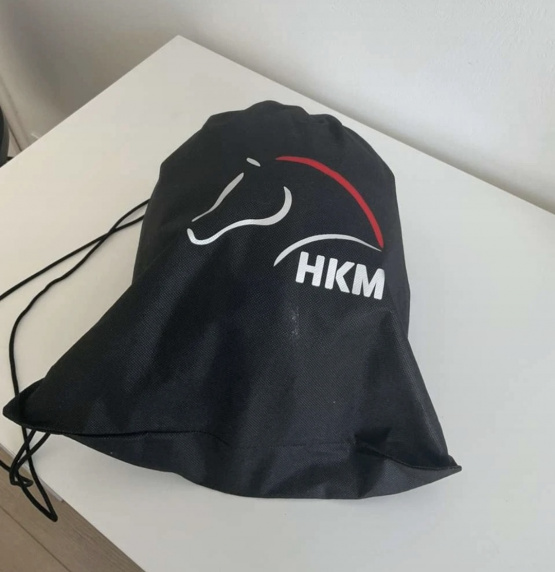Casque équitation HKM noir (61-63) neuf occasion