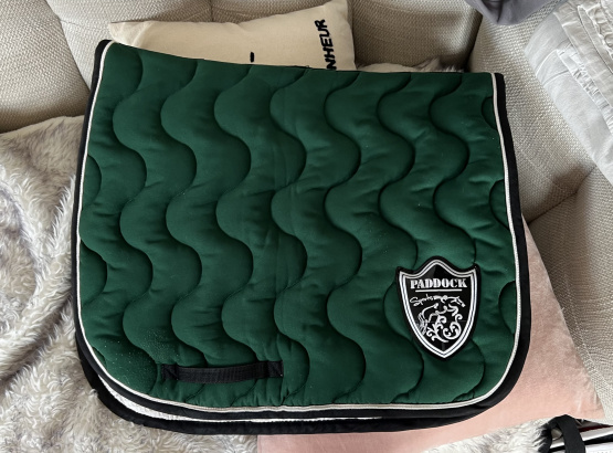 Tapis de selle Paddock Sport vert occasion