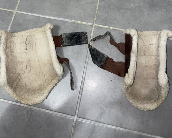 Guêtres Harry Horse marron (cheval) occasion