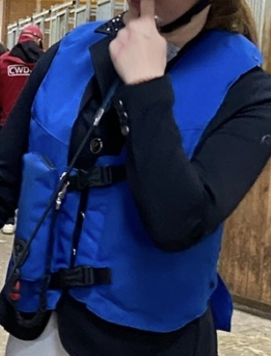 Gilet airbag Hit-Air bleu (S) occasion