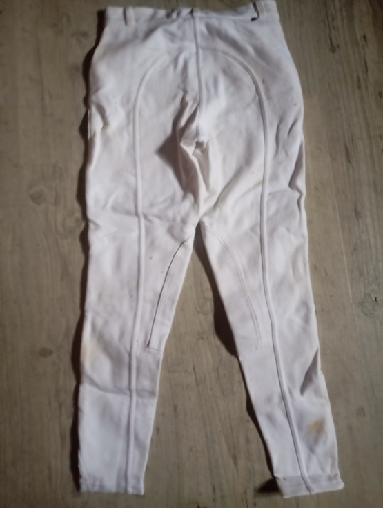 Pantalon équitation Fouganza blanc (40) occasion