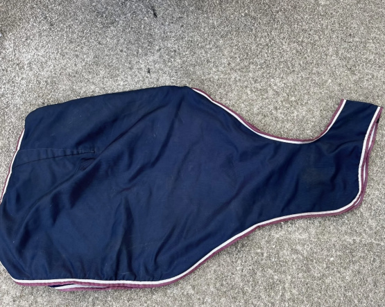 Couvre reins Equitheme bleu 140 cm occasion Couvre reins Equitheme bleu 140 cm occasion