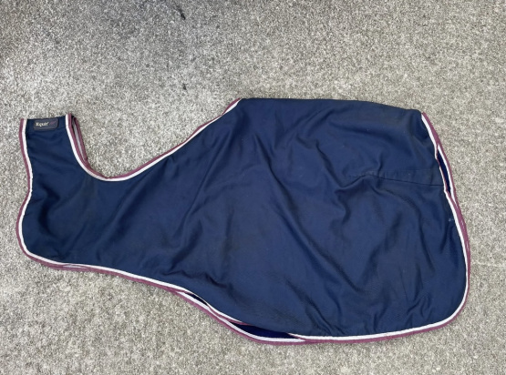 Couvre reins Equitheme bleu 140 cm occasion Couvre reins Equitheme bleu 140 cm occasion