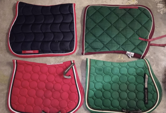 Lot tapis de selle x4 (cheval) occasion