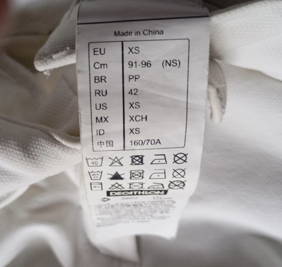 Pantalon équitation Fouganza blanc (38) occasion