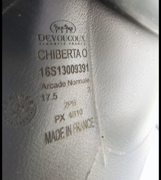 Selle mixte Devoucoux Chiberta 0 17,5 pouces occasion